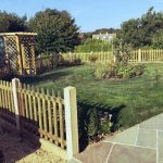 New garden fence Bernie's Gardening Services Guernsey